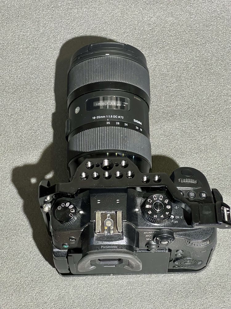 Lumix GH 5 / Обєктив Sigma 18-35 F1.8 / Адаптор Viltrox 2