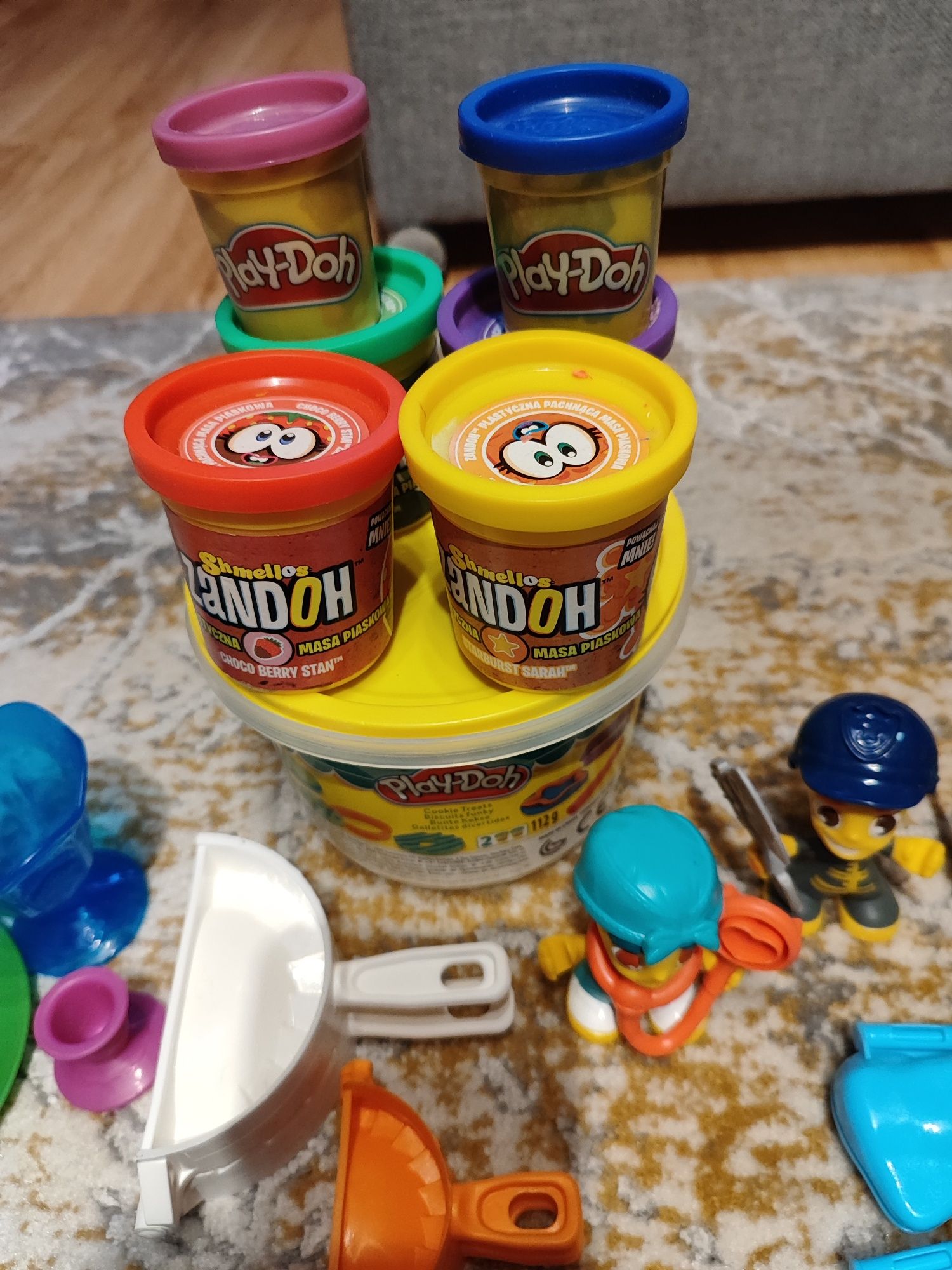 Play doh,  duży zestaw ciastolina