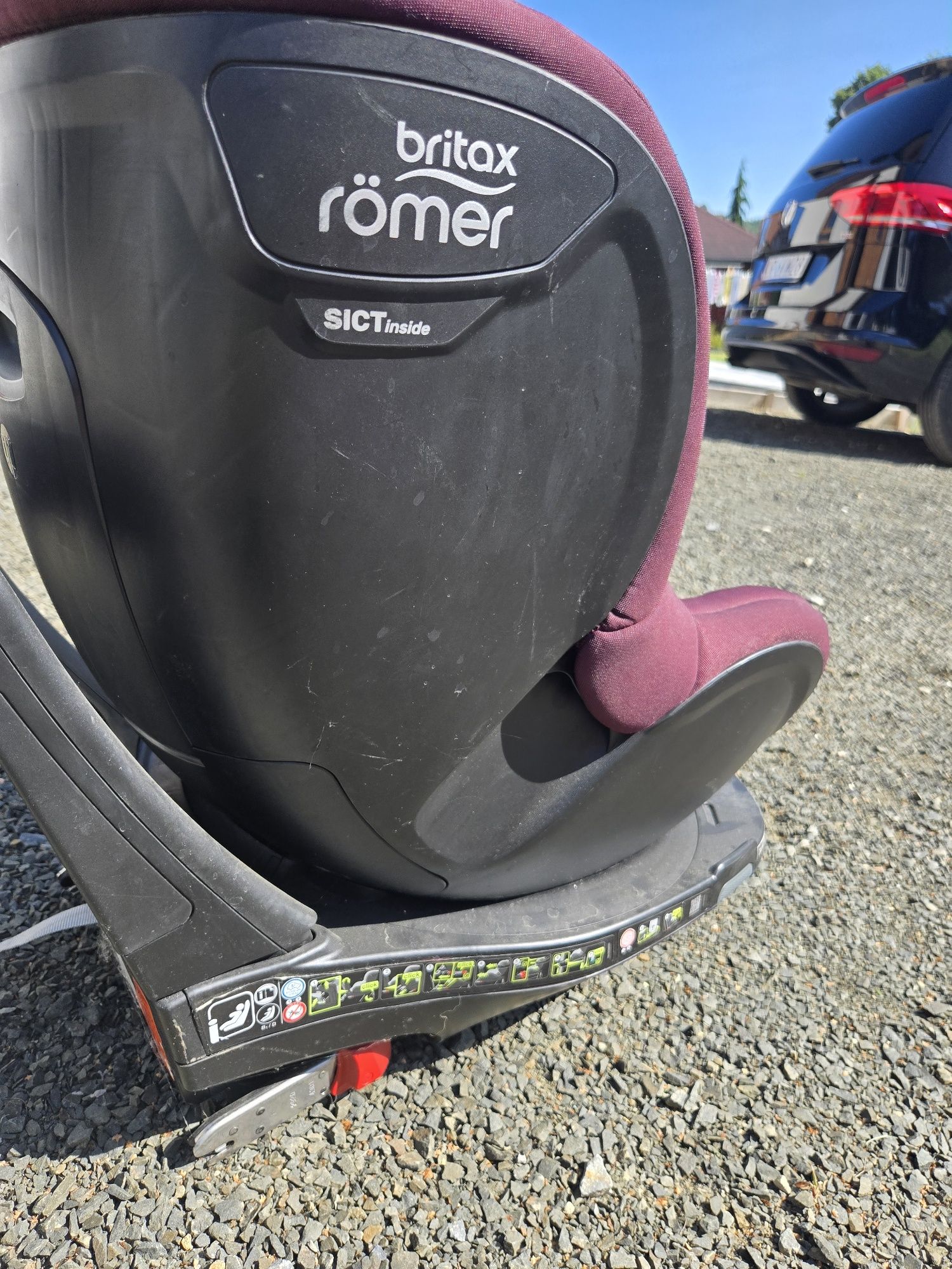 Fotelik samochodowy Britax romer DUALFIX M PLUS i-Size 0-20kg