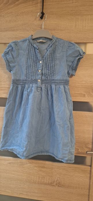 Sukienka cienki jeans 116