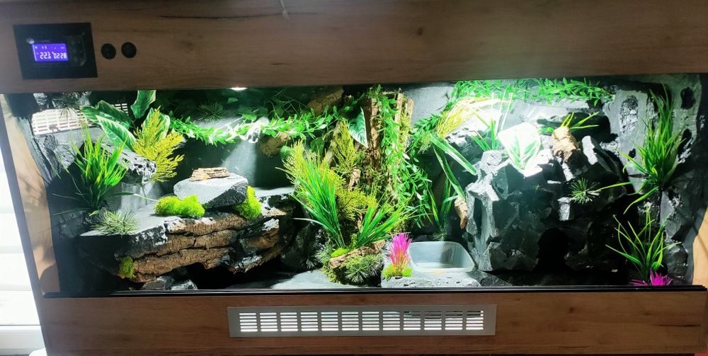 Terrarium 120x60x60 dla węża, jaszczurki,,agamy,gekona