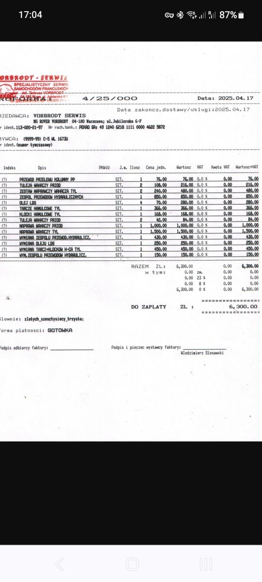 Citroen C5 2,0 HDI, mocno DOINWESTOWANY