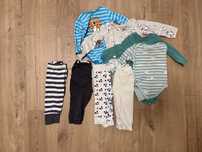 Zestaw paka 4x spodnie 4x body roz. 80