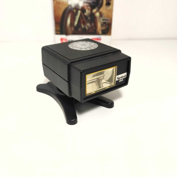 Lampa Błyskowa KENLOCK 22 jeden pin do aparatów analogowych RETRO