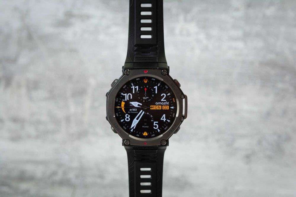 ‼️The BEST! Смарт годинник Amazfit T-Rex 3|Українська|EU Global 48mm