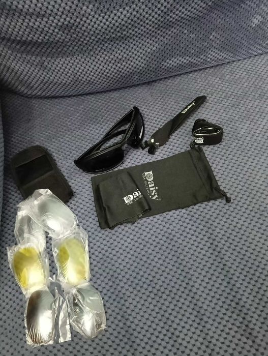 Okulary Balistyczne Wojskowe z Polaryzacją i Wymiennym Szkłami