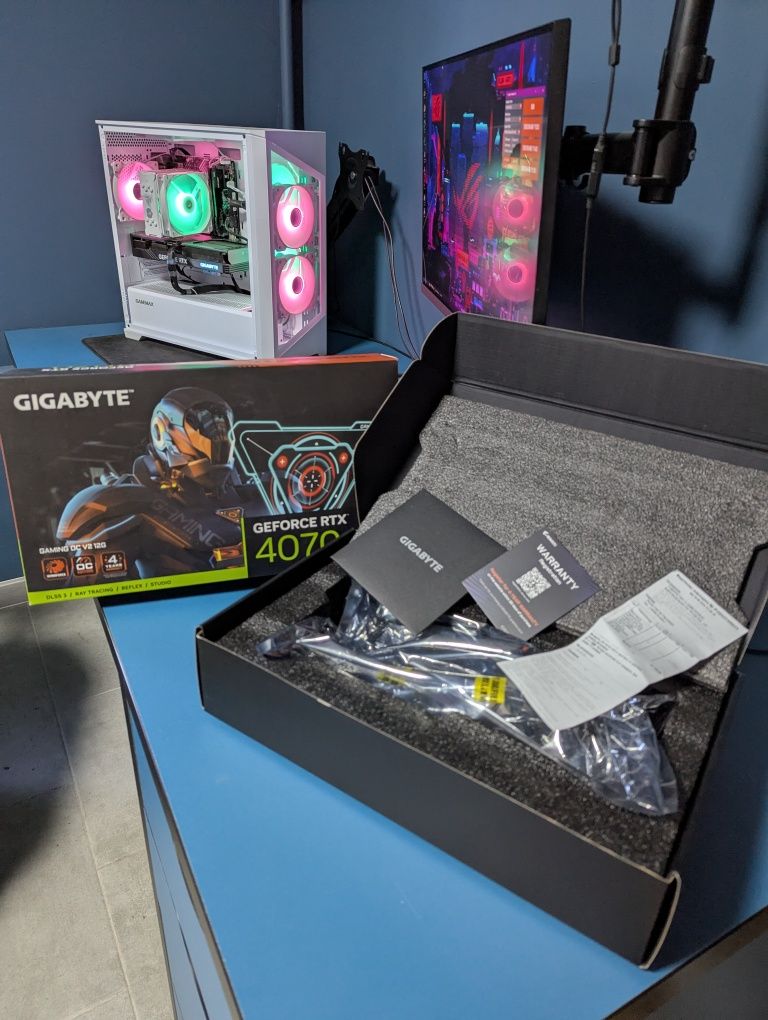 Відеокарта RTX 4070 Gigabyte Gaming OC V2 12GB | DLSS, Frame Gen, CUDA