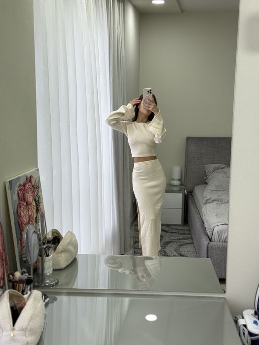 Костюм трикотажний (спідниця та топ)