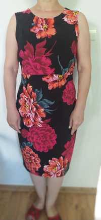 Sukienka w kwiaty rozmiar XL 42