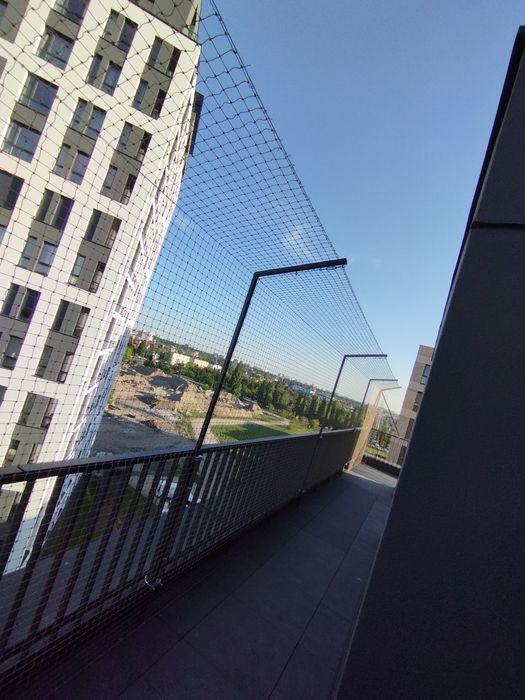 Montaż siatki na balkon dla kota/przeciw ptakom: W MAX 5 DNI ROBOCZYCH