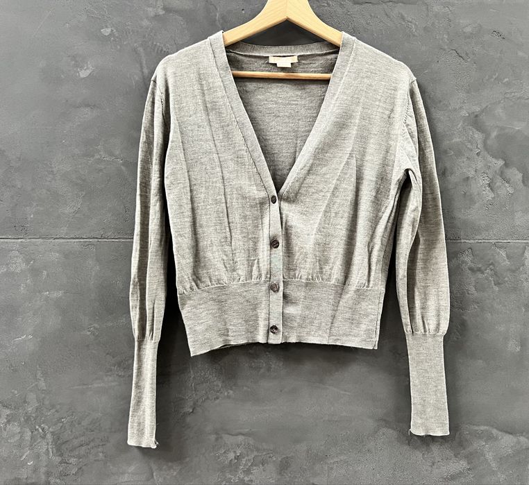 Sweter kardigan S H&M merino kaszmir