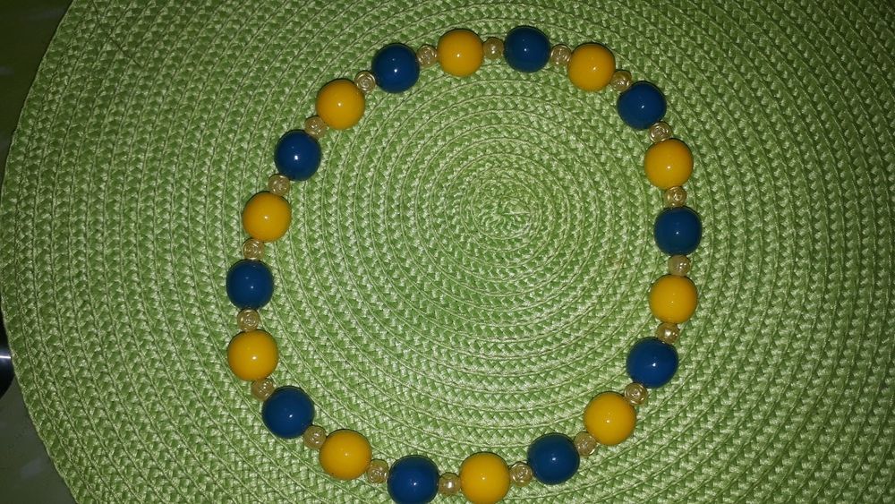 Бусы патриотические