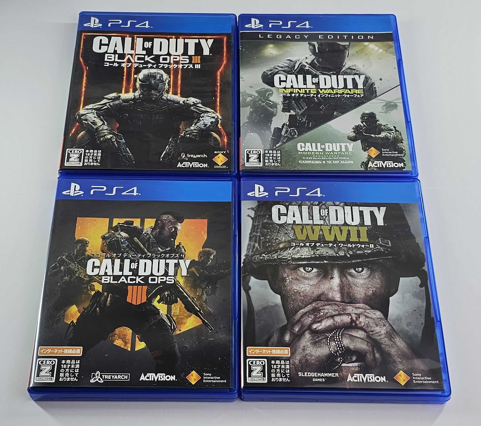 Call of Duty seria 4 gier na Playstation 4 PS4