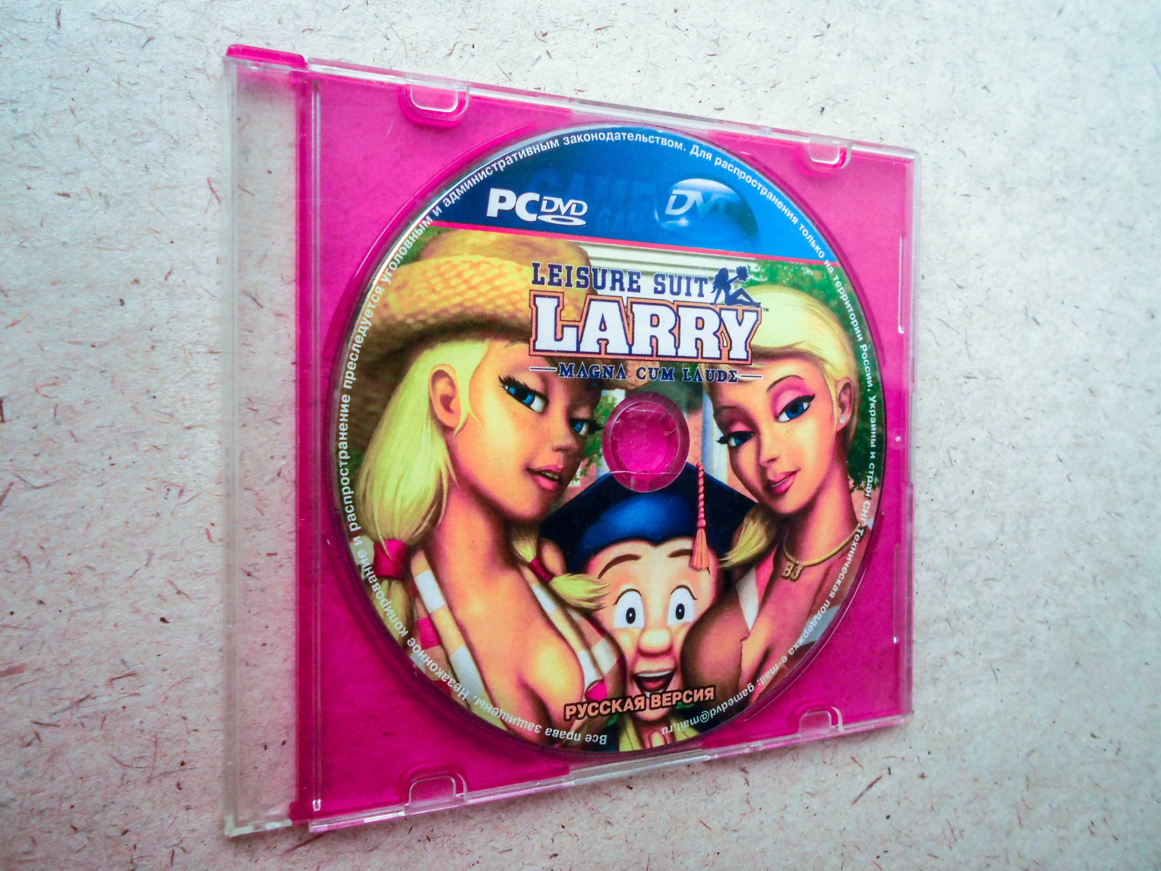 Игра PC DVD диск Leisure Suit Larry Magna Cum Laude