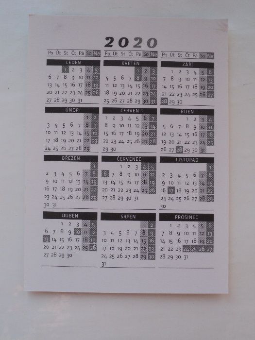 календарик 2020 Брижит Бардо