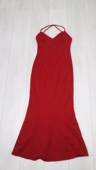 Вечернее платье "рыбка" длинное