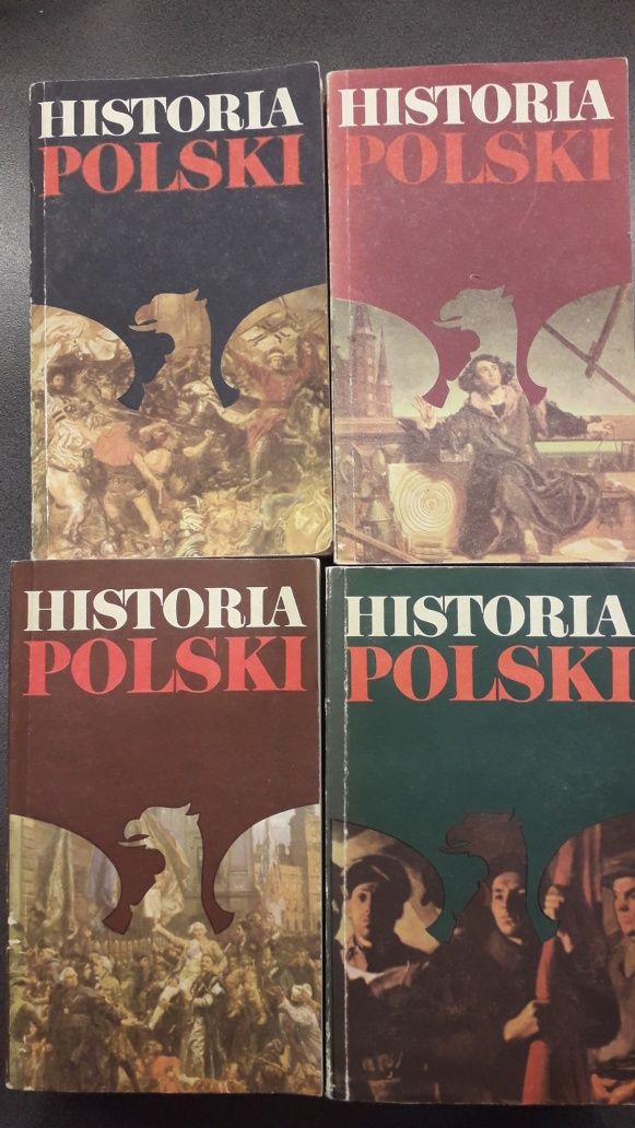 Historia Polski, 4 tomy, Wyrozumski, Gierowski, Buszko