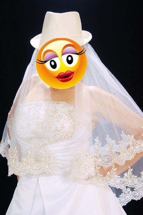 Шикарное свадебное платье с вышивкой ручной работы