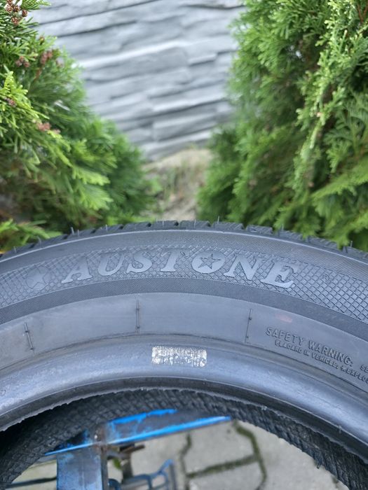 4szt zima 165/70-14 2x Austone 85T 6mm + 2x Dunlop 81T 6mm