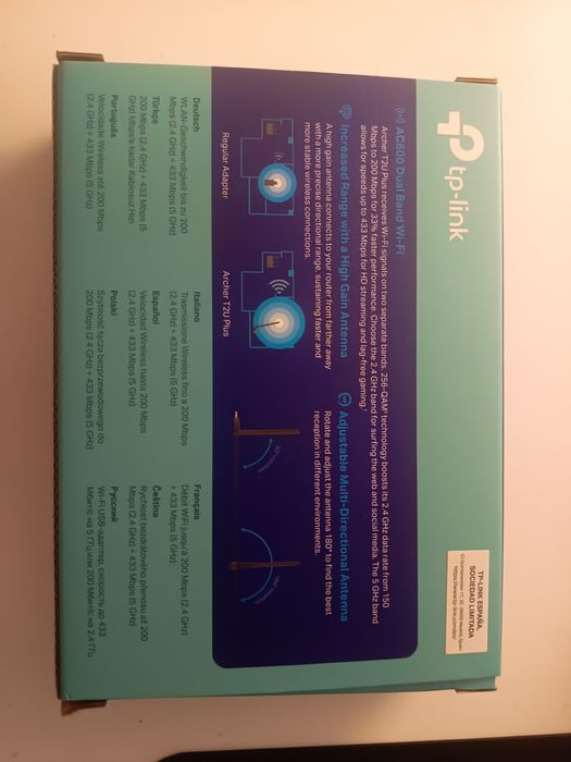 TP Link Archer T2U Plus AC600