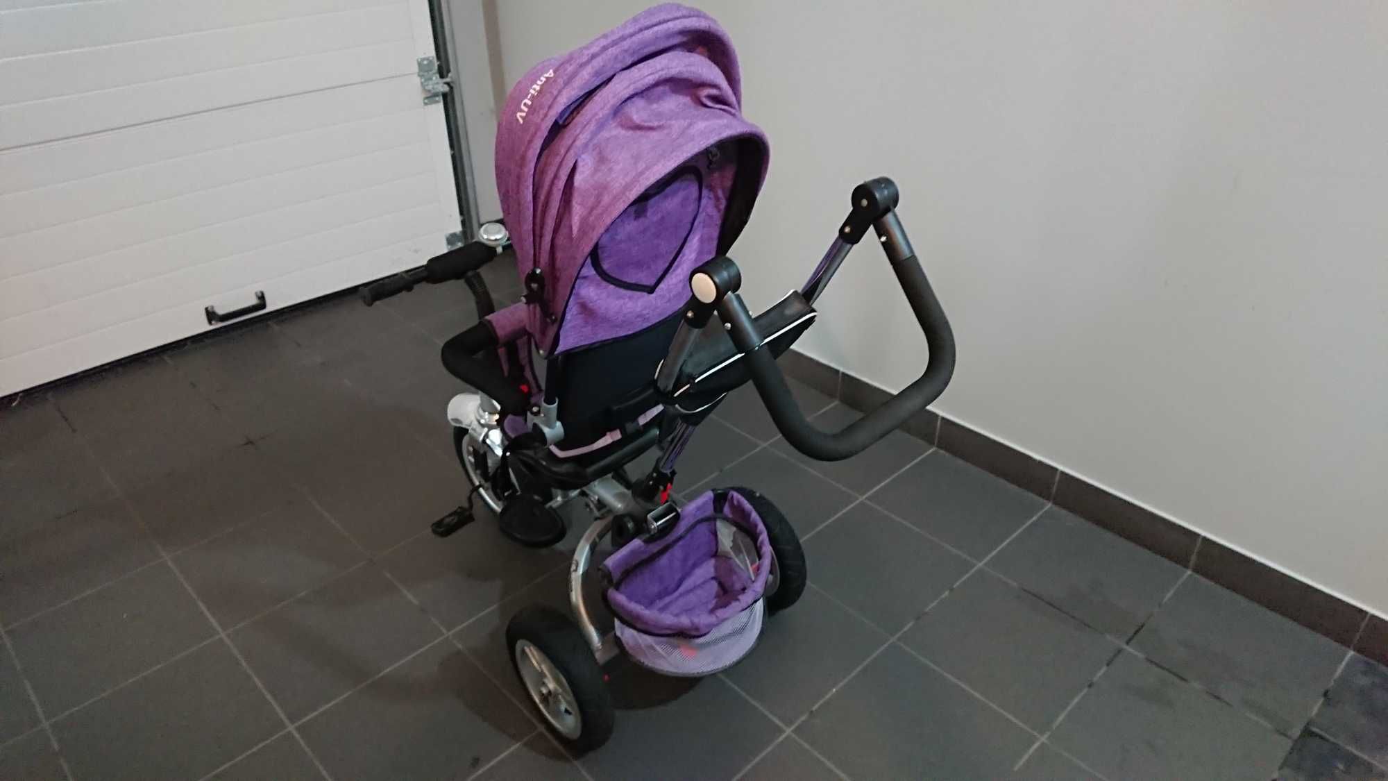 Trójkołowiec KIDZ MOTION Tobi Pro – Fioletowy