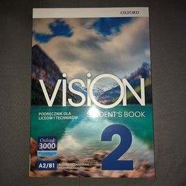 Vision 2 (oxford) książka + ćwiczenia - NOWE!