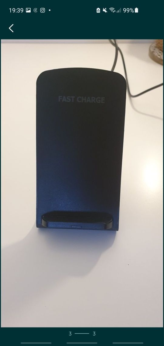 Carregador wireless fast charger