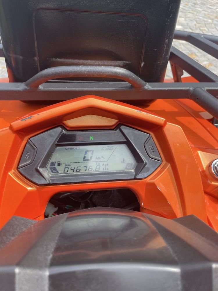 Quad CF MOTO 450 Zarejestrowny 2019 rok z Pługiem