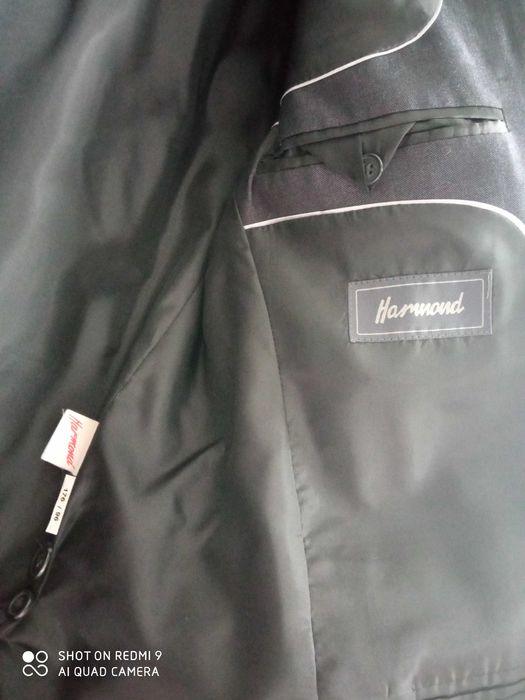 Garnitur stalowy męski 176/96