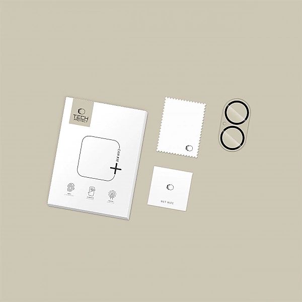 Osłona aparatu Tech-Protect Cam Fit+ na iPhone 17 - przezroczysta