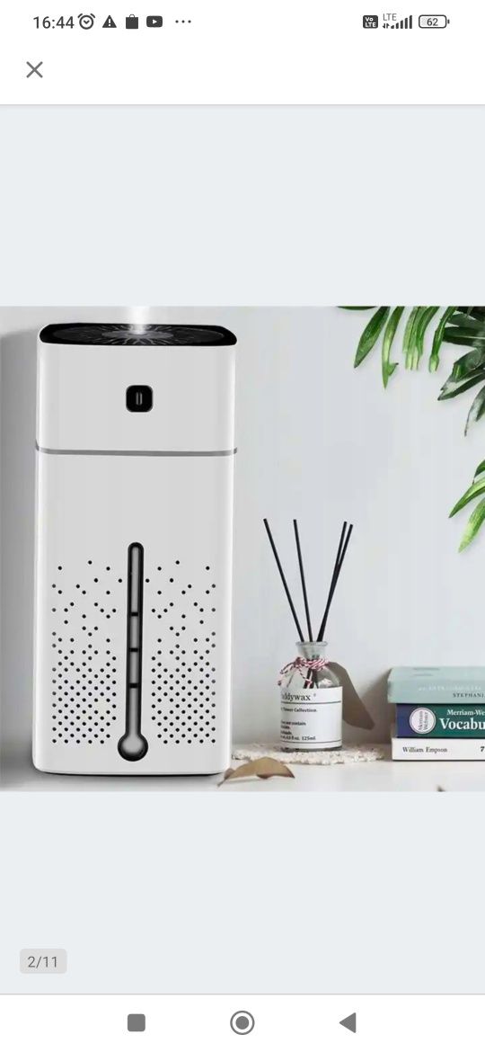 Najmocniejszy Nawilżacz Powietrza Dyfuzor 1L Zapachowy Aromaterapia La