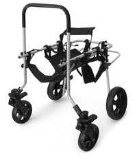 Wózek inwalidzki dla niepełnosprawnego psa