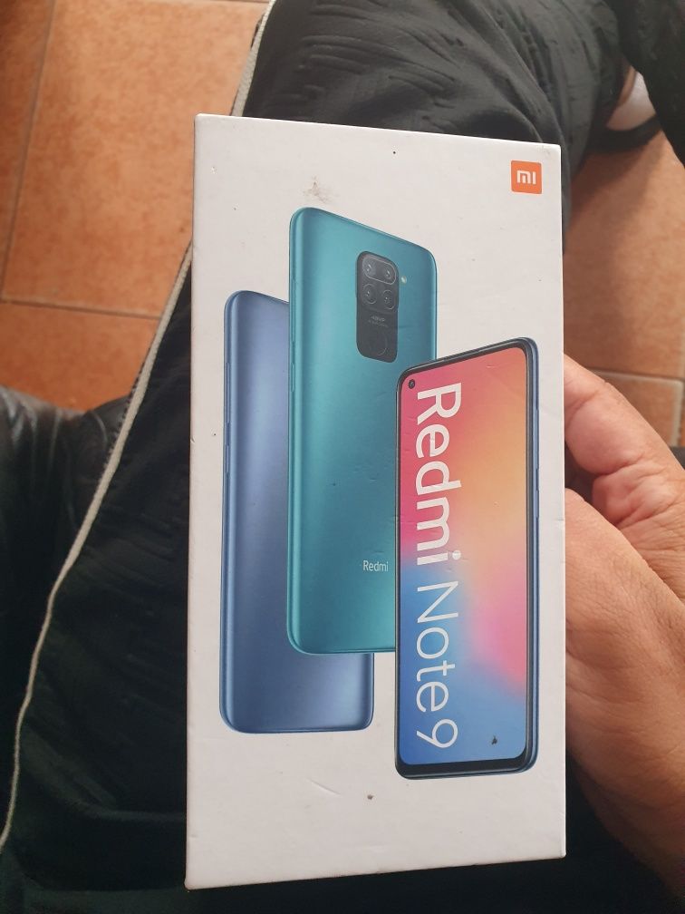 Redmi note 9"6ram 128gb