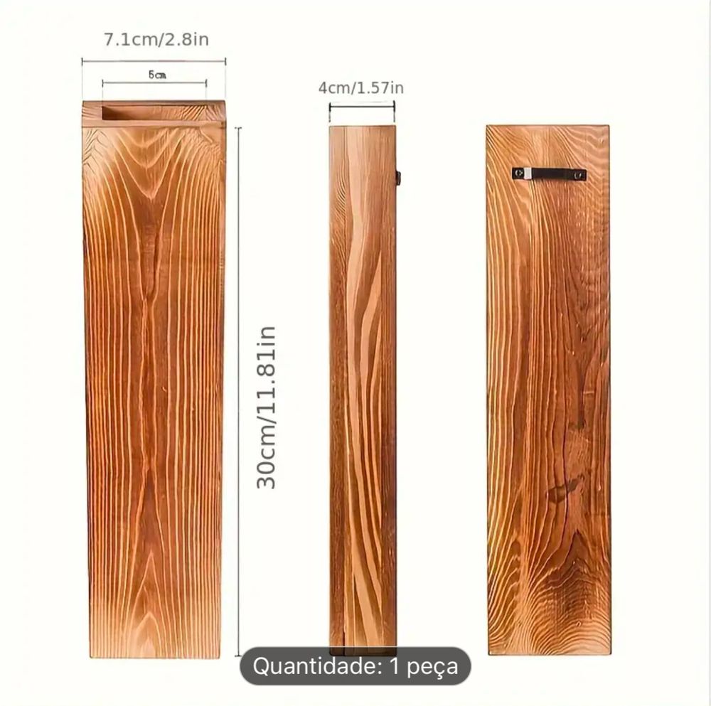 2 vasos de parede