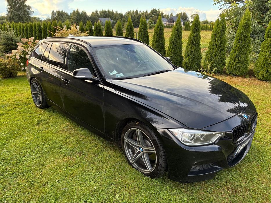 BMW Seria 3 Bmw F31 330d M pakiet xenon czarny
