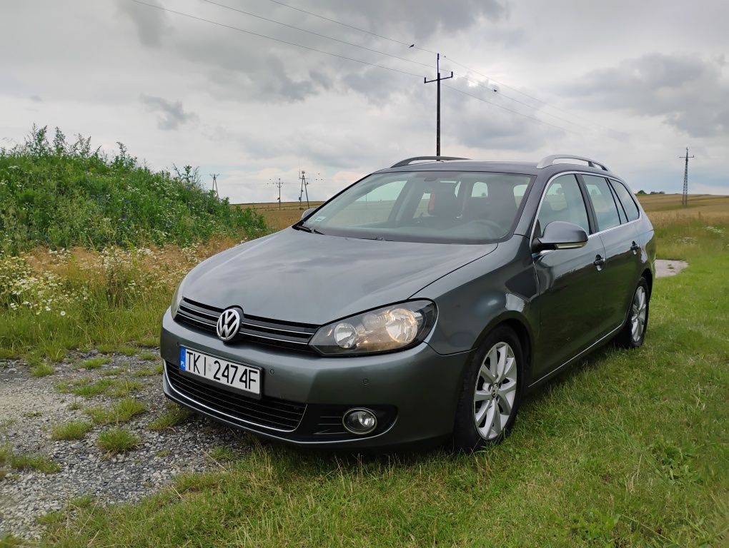 VW Golf VI 1.6 TDI, 105 KM. 2010 .Kombi .