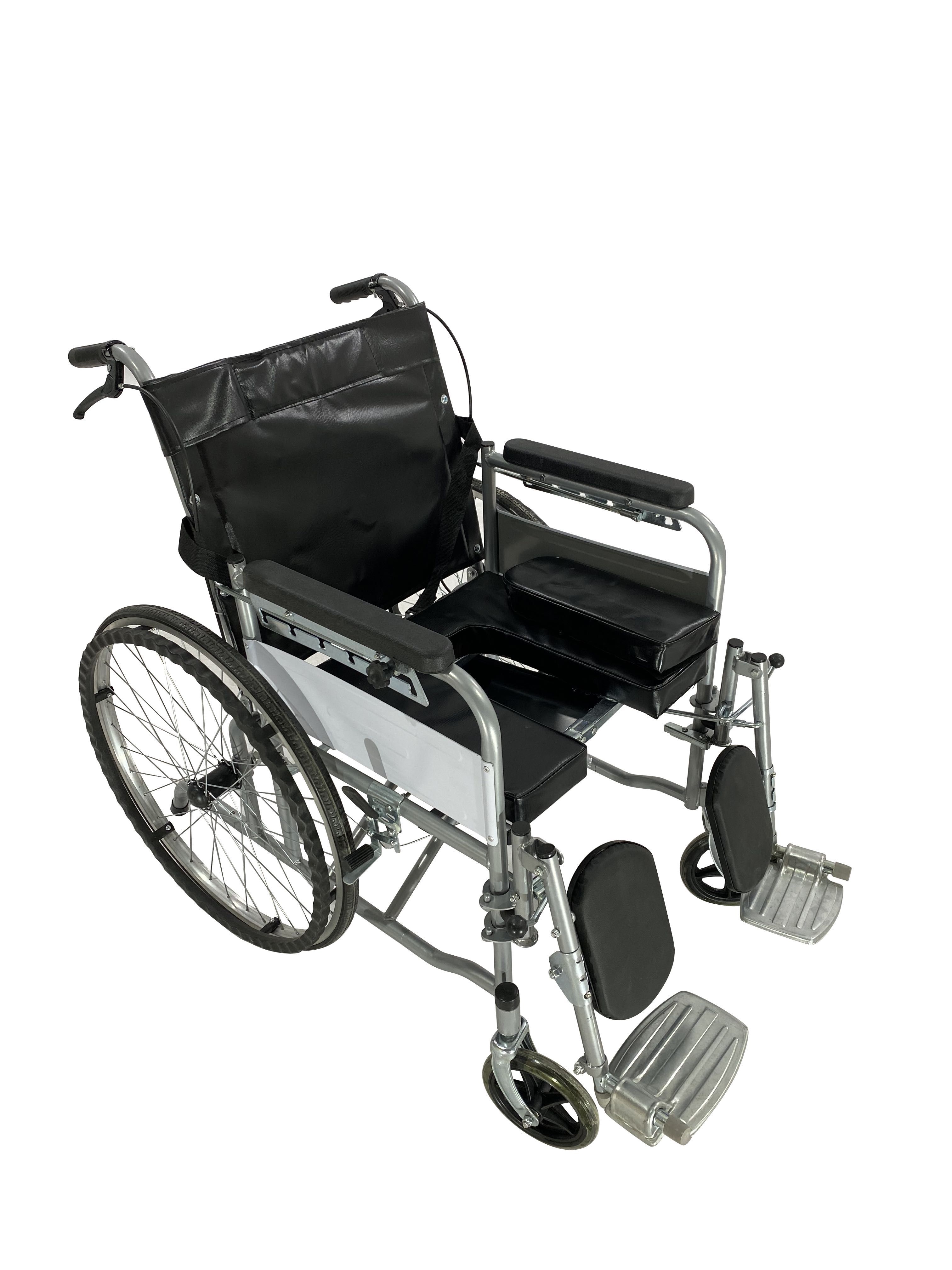 Інвалідний візок з туалетом (санітарним обладнанням) MED1-L07