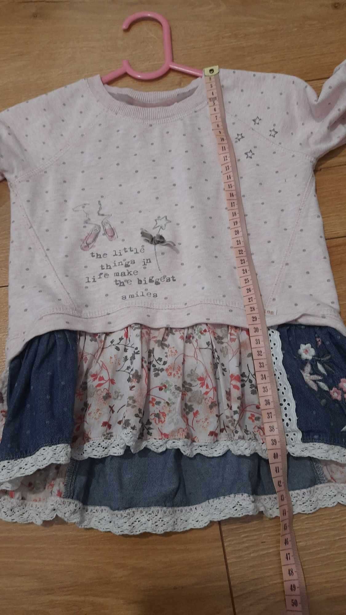 bluza dziewczęca, marki Next, rozmiar 86