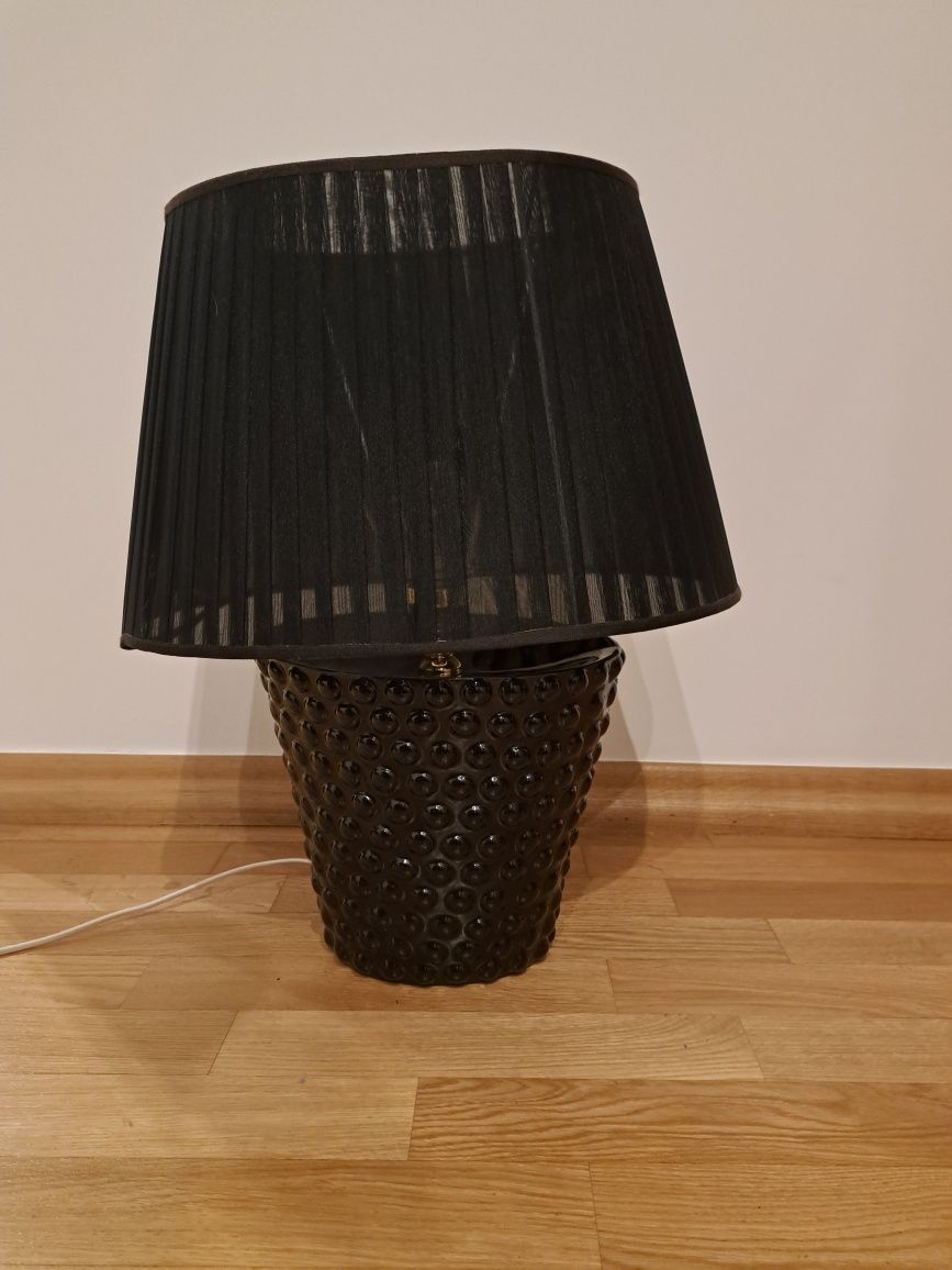 Ceramiczna lampa w stylu glamour
