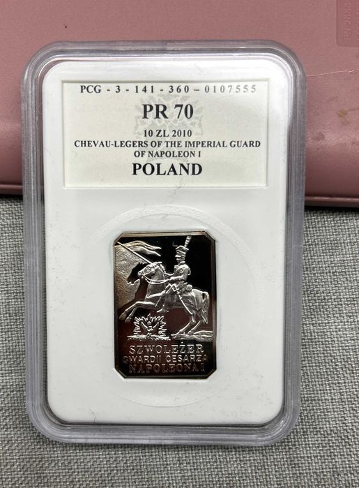 10 zl Szwoleżer Gwardii Cesarza Napoleona Grading