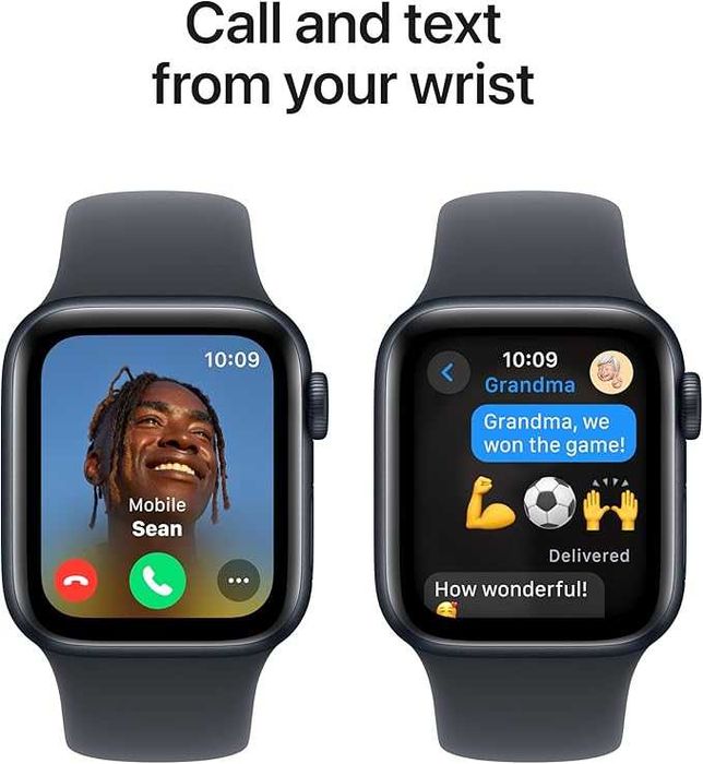 Нові Apple Watch SE 2 (2024) GPS 40mm S/M Midnight. NEW! Запечатані.