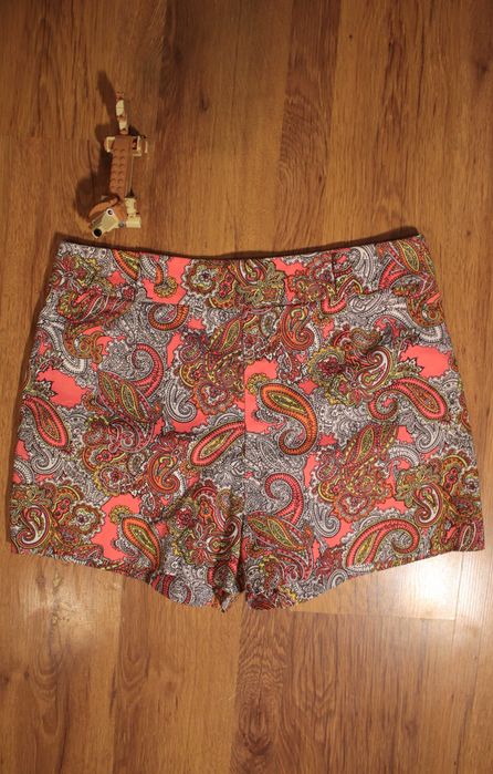 Spodenki H&M r. 42 damskie wielokolor wzór bawełna