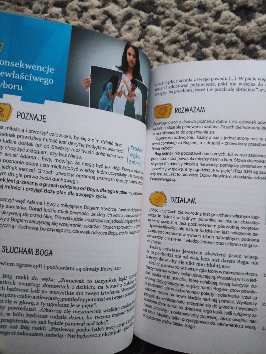 Szczęśliwi którzy żyją wolnością klasa 1 religia nowa