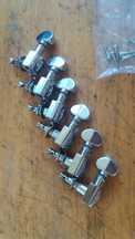 Afinadores guitarra 6L Grover Mini Rotomatics / 6L pretos