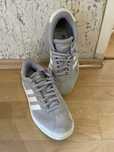 Adidasy szare na platformie