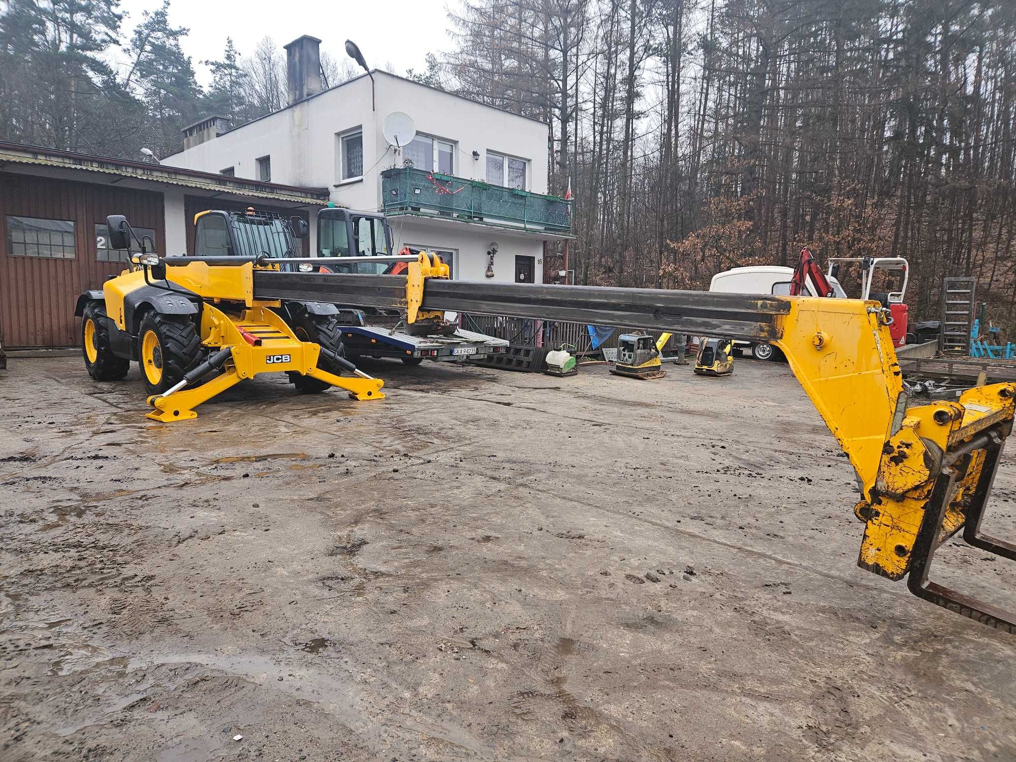 Ładowarka teleskopowa jcb 535-125. Klima 3800mth