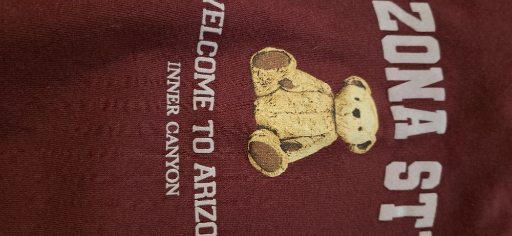 Bluza Zara dla dziewczynki bordowa