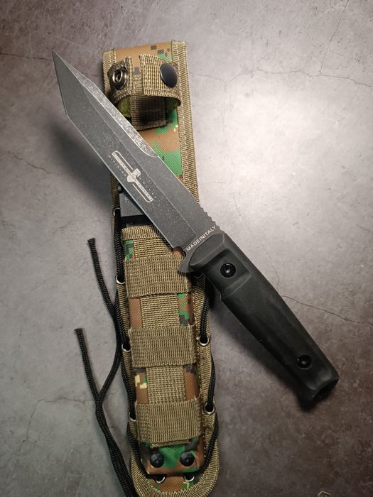 Туристический нож Extrema ratio tanto (черная рукоять)