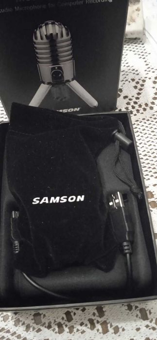 Мікрофон Samson Meteor Mic+ попфiльтр