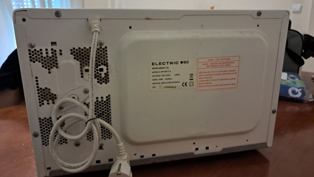 Microondas usado